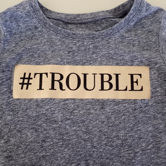 The Children's Place Long Sleeve Trouble Tee Shirt Toddler Girls Size 3T - Picture 5 of 13
